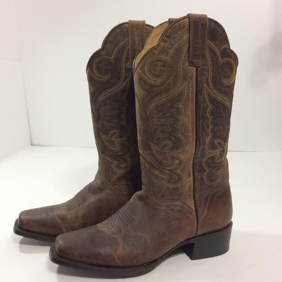 J.B. Dillon Shoes - New J. B. Dillon Western Woman's Leather Boots 8